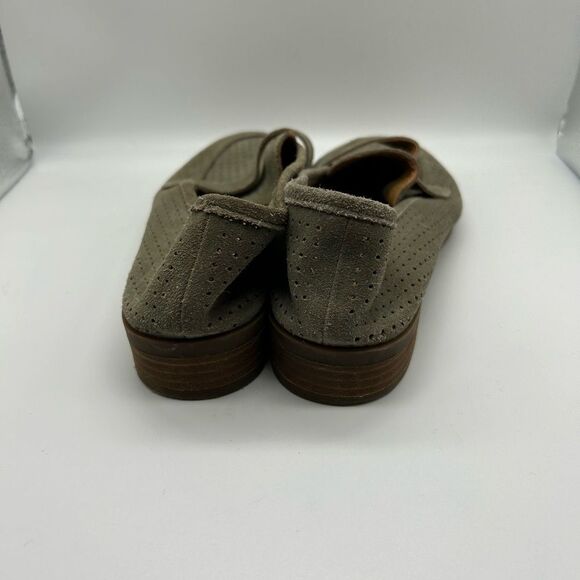 Lucky Brand Caylon Perforated Suede Loafer Size 8M - Picture 5 of 11
